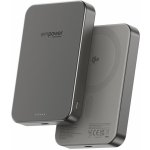 PanzerGlass empower bezdrátová Qi2 powerbanka 10000 mAh, MagSafe, grey | Zboží Auto