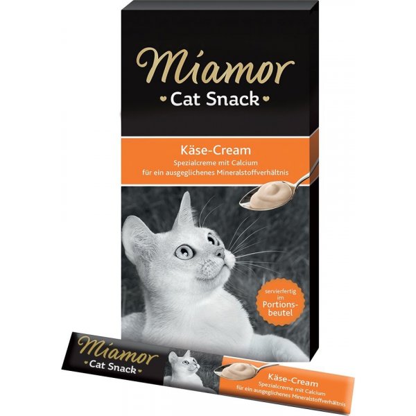 Miamor Cat Snack Sýrový krém 55 x 15 g od 469 Kč - Heureka.cz
