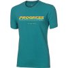 Pánské sportovní tričko Progress Pánské bambusové triko Barbar Sunset zelené
