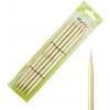 Pletací jehlice Ponožkové jehlice KnitPro Bamboo 20 cm 6,5 mm