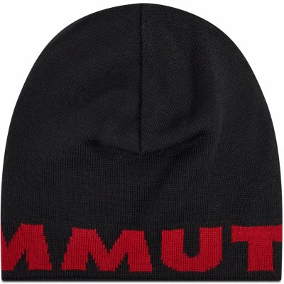 Mammut Logo beanie Červená Černá – Hledejceny.cz