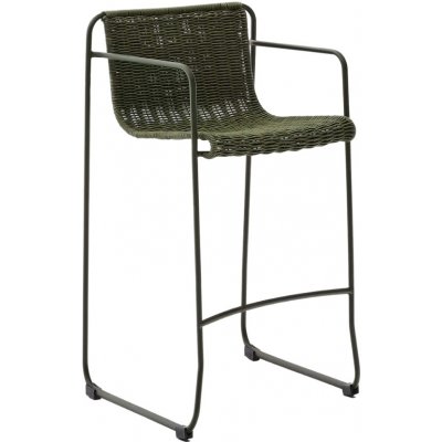Kave Home Maurina 74,5 cm židle Zelená zahradní barová – Hledejceny.cz