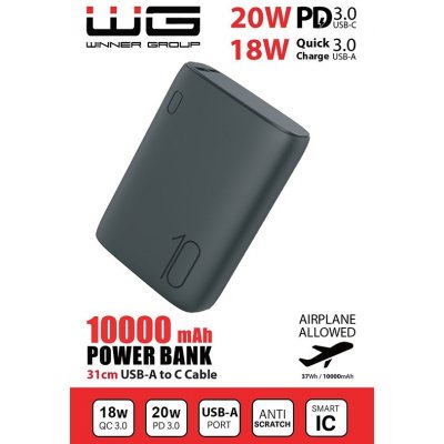 Winner WG 10000mAh černá – Sleviste.cz