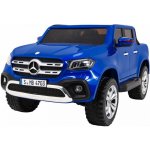 Mamido elektrické autíčko Mercedes Benz X Class 4x4 LCD lakované modrá – Sleviste.cz