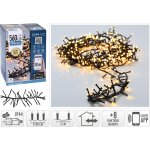 MAT osvětlení vánoční 11m 560LED teplá BÍ APP 8 funkcí – Zboží Dáma