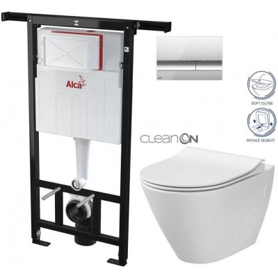 Cersanit Alcadrain Jádromodul s tlačítkem M1721 AM102/1120 M1721 CI1 – Zboží Dáma