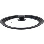 Ruhhy 25560 Univerzální skleněná poklice se silikonovým lemem 3 v 1, 24/26/28 cm – Zboží Dáma