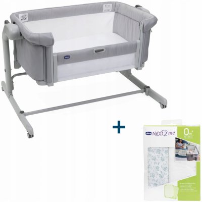 Chicco Next2Me Magic Evo Přístavná Co-Sleeping Grey Mist – Zboží Dáma