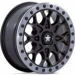 MSA Offroad Wheels M48 PORTAL BEADLOCK 6x15 4x110 ET38 satin black with Gray Tint ring | Zboží Auto
