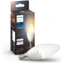 Philips HUE LED světelný zdroj, 5,2 W, 470 lm, teplá studená bílá, E14 PHLEDHB5.2W/AMB