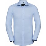 Russell elastická košile Ultimate dlouhý rukáv 960M modrá nebesky jasná - akce – Zboží Dáma