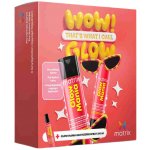 Matrix Glow Mania šampon pro barvené vlasy 300 ml + Matrix Glow Mania kondicionér pro barvené vlasy 300 ml + Matrix Glow Mania bezoplachový kondicionér pro barvené vlasy 250 ml – Zboží Mobilmania