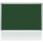 2x3 Zelená filcová tabule, hliníkový rám Velikost: 90 x 60 cm – Zboží Mobilmania