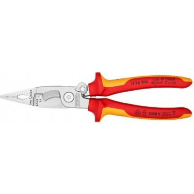 KNIPEX Elektrikářské kleště-multifunkční 1396200 – Zboží Dáma