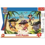 Trefl deskové Přátelé z Tlapkové patroly/Paw Patrol 33 x 23 cm 15 dílků – Hledejceny.cz