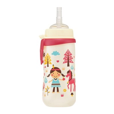 NIP PP Straw Hrníček Girl indiánka žlut 330 ml