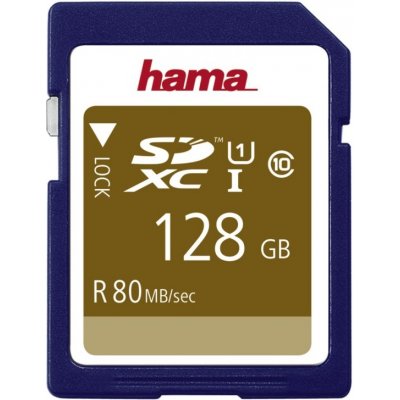 Hama SDXC UHS-I 128 GB 124137 – Zboží Mobilmania