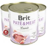 Brit Paté & Meat Dog Lamb 800 g – Zbozi.Blesk.cz