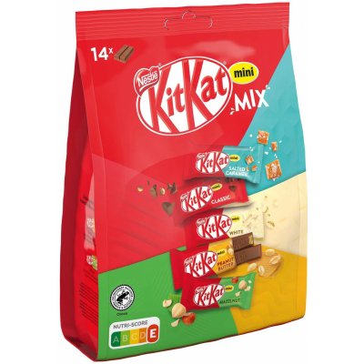 NESTLÉ KitKat Mini Mix, 14 ks – Zboží Dáma