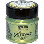 Akrylová barva Glamour metallic 50 ml zelené zlato – Hledejceny.cz