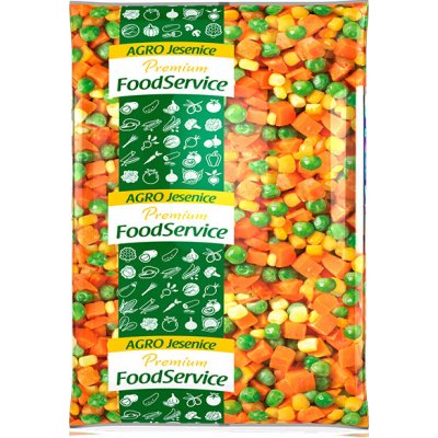 Agro Jesenice Zeleninová směs s kukuřicí mražená 2,5kg – Hledejceny.cz