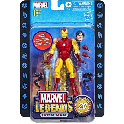 Hasbro Marvel Legends Iron Man 20th Anniversary – Zboží Mobilmania