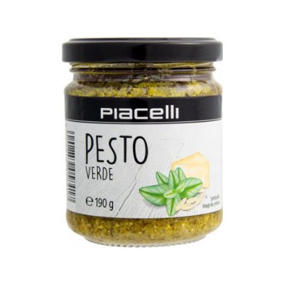 Piacelli Pesto Verde bazalkové 190 g
