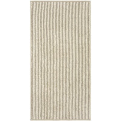 Cawö ručník Two Tone Stripes 480 písková 50 x 100 cm – Hledejceny.cz