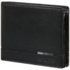Peněženka Samsonite FLAGGED 2 SLG kožená pánská peněženka černá 147790-1041 BLACK