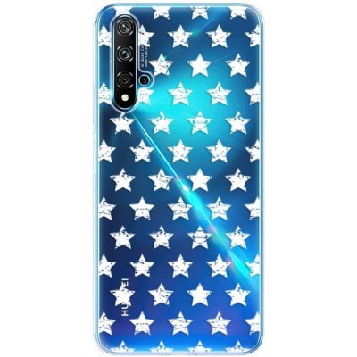 iSaprio Stars Pattern Huawei Nova 5T bílé – Hledejceny.cz