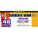 Daler Rowney Graduate sada akrylových barev 48 ks 22 ml – Hledejceny.cz
