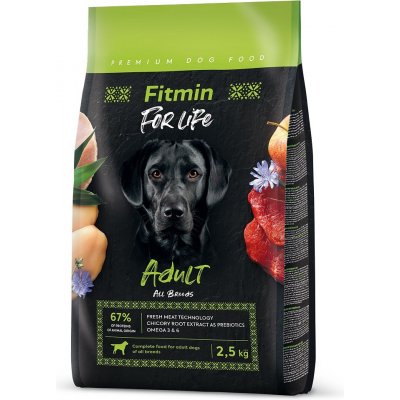 Fitmin For Life Fitmin dog For Life Adult drůbeží, vepřové a hovězí 2,5kg