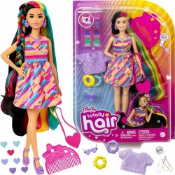 Barbie a fantastické vlasové kreace Černovláska