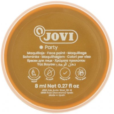 Jovi obličejová barva 8 ml polštář zlatá – Hledejceny.cz