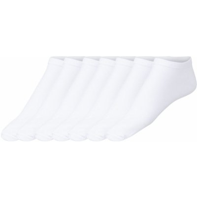 Livergy pánské nízké ponožky 7 párů bílá – Zboží Mobilmania