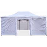 TENTino OPLÁŠTĚNÍ NA 4x6 m / 8 noh STEEL HEXAGON 1A BÍLÁ – Zboží Mobilmania