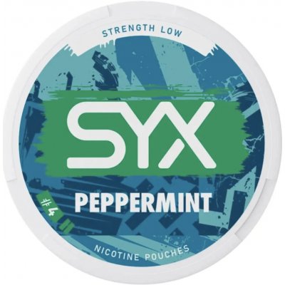 SYX PEPPERMINT 4 mg 20 sáčků – Sleviste.cz