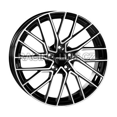 MONACO WHEELS GP11 8x19 5x112 ET28 gloss black polished – Hledejceny.cz