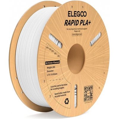 Elegoo RAPID PLA+ 1.75mm 1kg White ELEEG240427 – Zboží Mobilmania