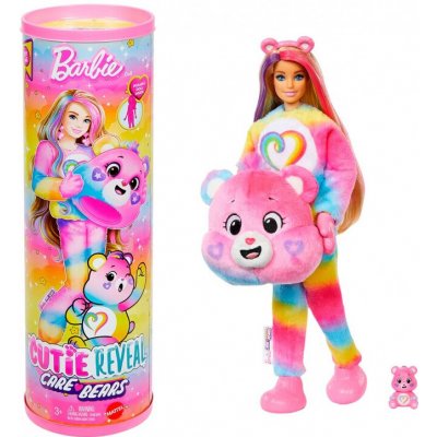 Barbie Cutie Reveal Care bears růžový – Zboží Dáma