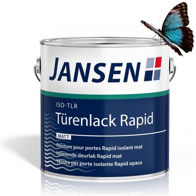 Jansen Barva na dveře a kuchyňskou linku 2,5 l bílá polomat – Sleviste.cz