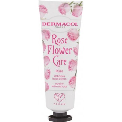 Dermacol Flower Care Delicious hand cream Rose krém na ruce růže 30 ml – Zbozi.Blesk.cz