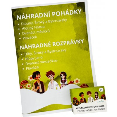 MiDeer Kotoučky s pohádkami do baterky 2 – Zbozi.Blesk.cz