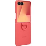 Samsung Z Flip7 Silikonový kryt s držákem na prst červený EF-PF766TREGWW – Zboží Živě