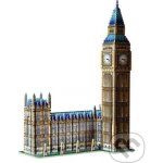 Wrebbit 3D puzzle Big Ben a Westminsterský palác 890 ks – Zboží Dáma