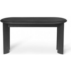 Bevel Bench black oiled oak Ferm Living