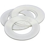TEXIM Těsnící kroužek PTFE teflon Rozměry: DN15/6 (pr.44x22mm), Tloušťka materiálu: 2mm – Zboží Mobilmania