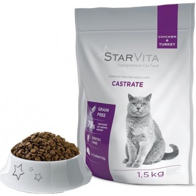 Starvita pro kastrované kočky 1,5 kg