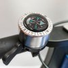 Příslušenství pro vozítko FirstBIKE zvonek kompas stříbrný new