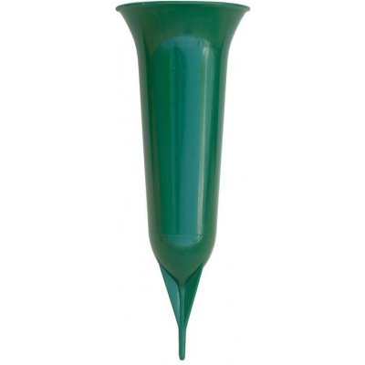 Hřbitovní váza Plastia PIETA 21 cm zelená – Hledejceny.cz